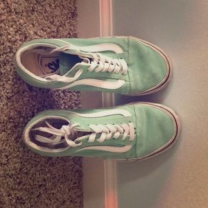 Teal Vans